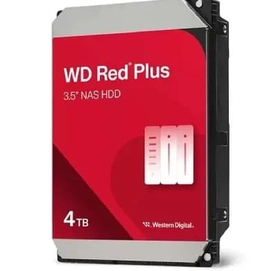 هارد دیسک اینترنال وسترن دیجیتال مدل Red Plus ظرفیت 4 ترابایت