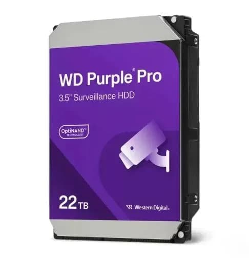 هارد دیسک اینترنال وسترن دیجیتال مدل Purple Pro ظرفیت 22 ترابایت