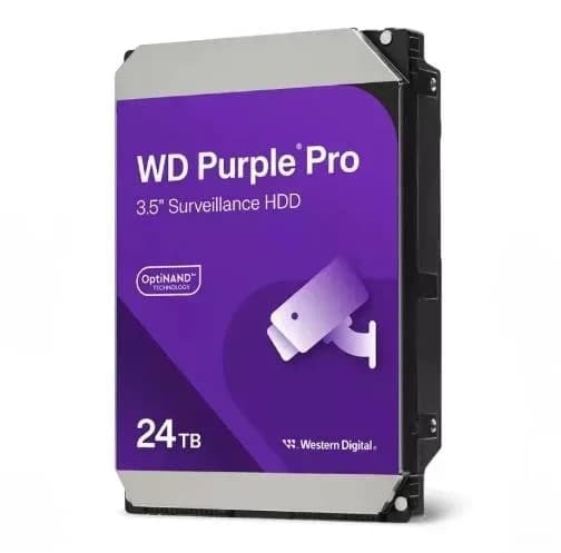 هارد دیسک اینترنال وسترن دیجیتال مدل Purple Pro ظرفیت 24 ترابایت