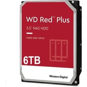 هارد دیسک اینترنال وسترن دیجیتال مدل Red Plus ظرفیت 6 ترابایت