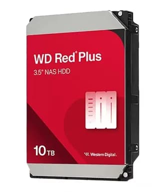هارد دیسک اینترنال وسترن دیجیتال مدل Red Plus ظرفیت 10 ترابایت