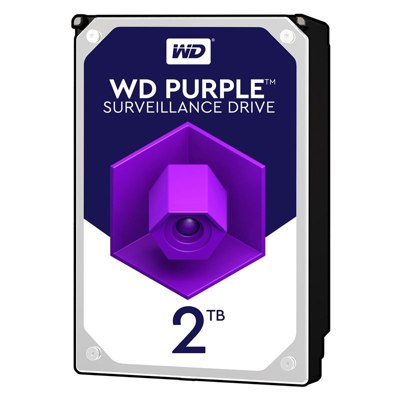 هارد دیسک اینترنال وسترن دیجیتال مدل Purple ظرفیت 2 ترابایت