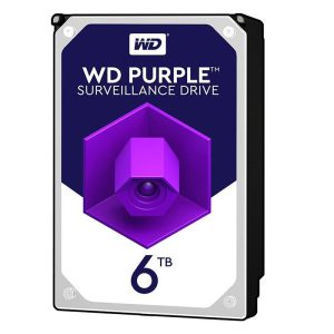 هارد دیسک اینترنال وسترن دیجیتال مدل Purple ظرفیت 6 ترابایت