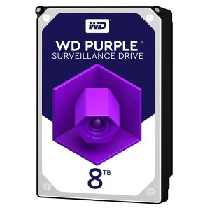 هارد دیسک اینترنال وسترن دیجیتال مدل Purple ظرفیت 8 ترابایت