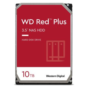 هارد دیسک اینترنال وسترن دیجیتال مدل Red Plus ظرفیت 10 ترابایت