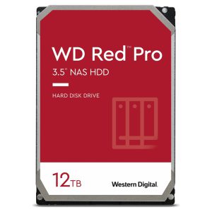 هارد دیسک اینترنال وسترن دیجیتال مدل Red Pro ظرفیت 12 ترابایت