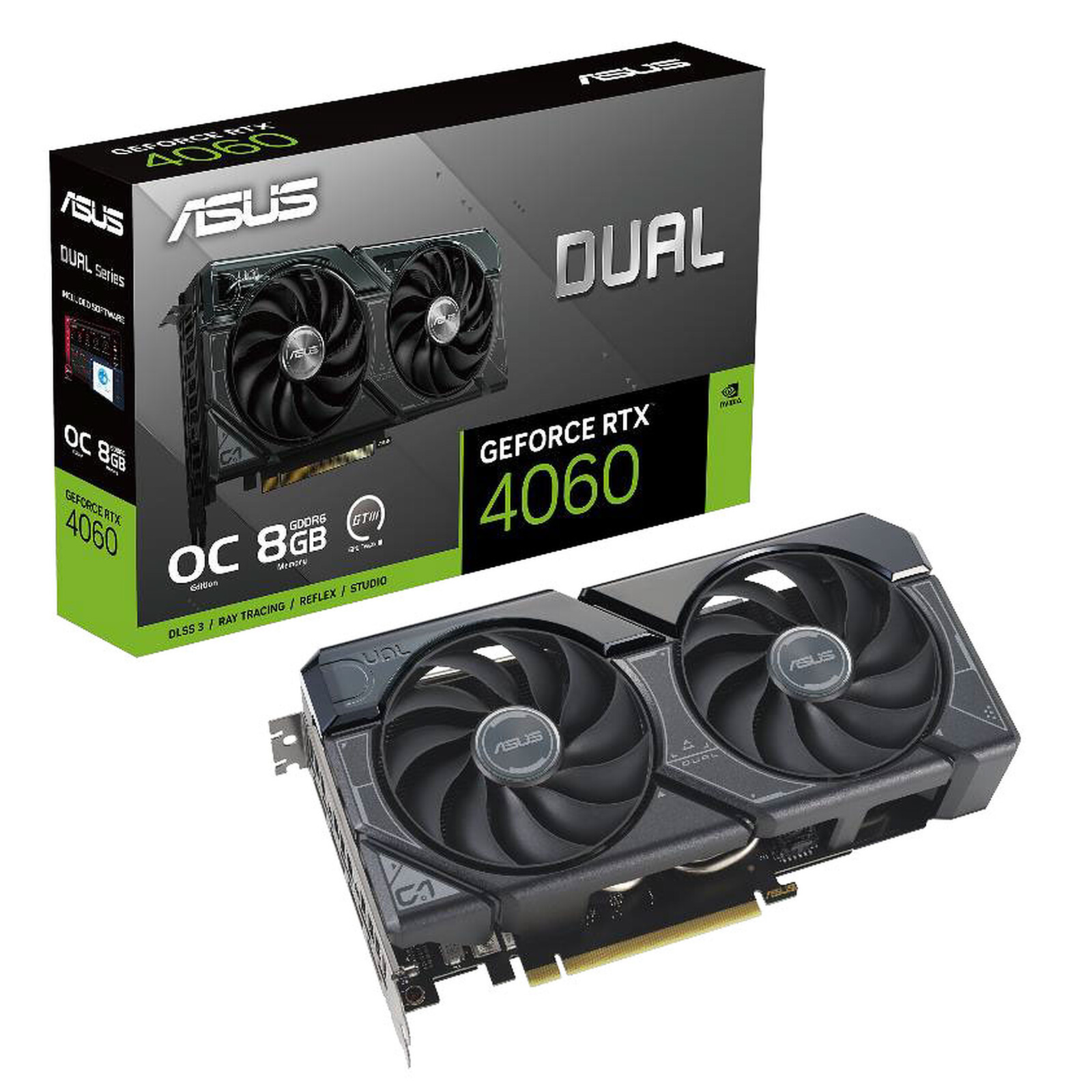 کارت گرافیک ایسوس مدل Dual GeForce RTX™ 4060 OC Edition GDDR6 ظرفیت 8 گیگابایت