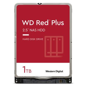 هارد دیسک اینترنال وسترن دیجیتال مدل Red Plus ظرفیت 1 ترابایت