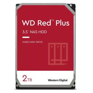 هارد دیسک اینترنال وسترن دیجیتال مدل Red Plus ظرفیت 2 ترابایت
