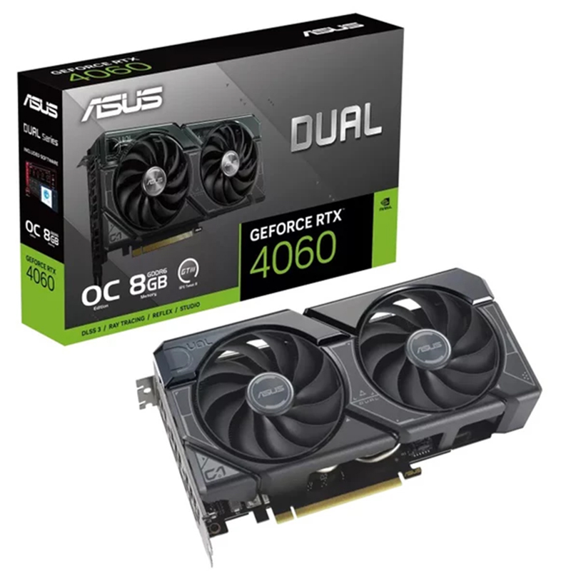 کارت گرافیک ایسوس مدل Dual GeForce RTX 4060 ti OC Edition 8GB GDDR6