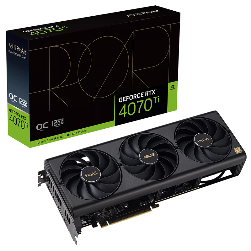 کارت گرافیک ایسوس مدل ProArt GeForce RTX™ 4070 Ti OC edition 12GB GDDR6X