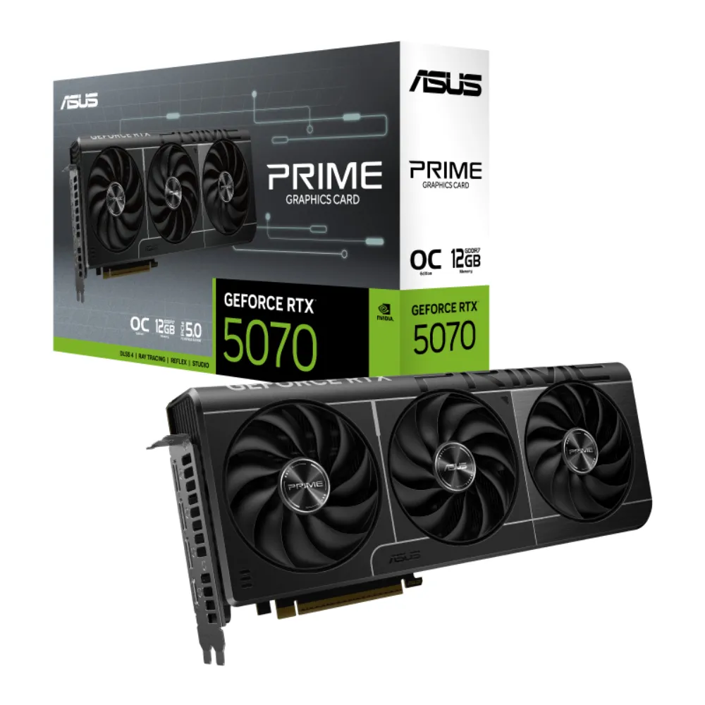 کارت گرافیک ایسوس مدل GeForce RTX 5070 12GB GDDR7 OC Edition