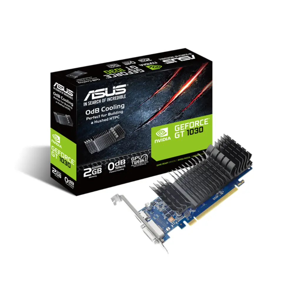 کارت گرافیک ایسوس مدل GT 1030 SL 2GB BRK